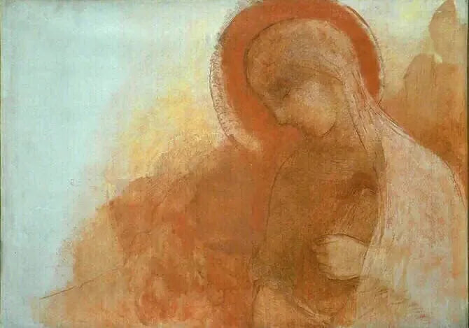 Maagd - Odilon Redon