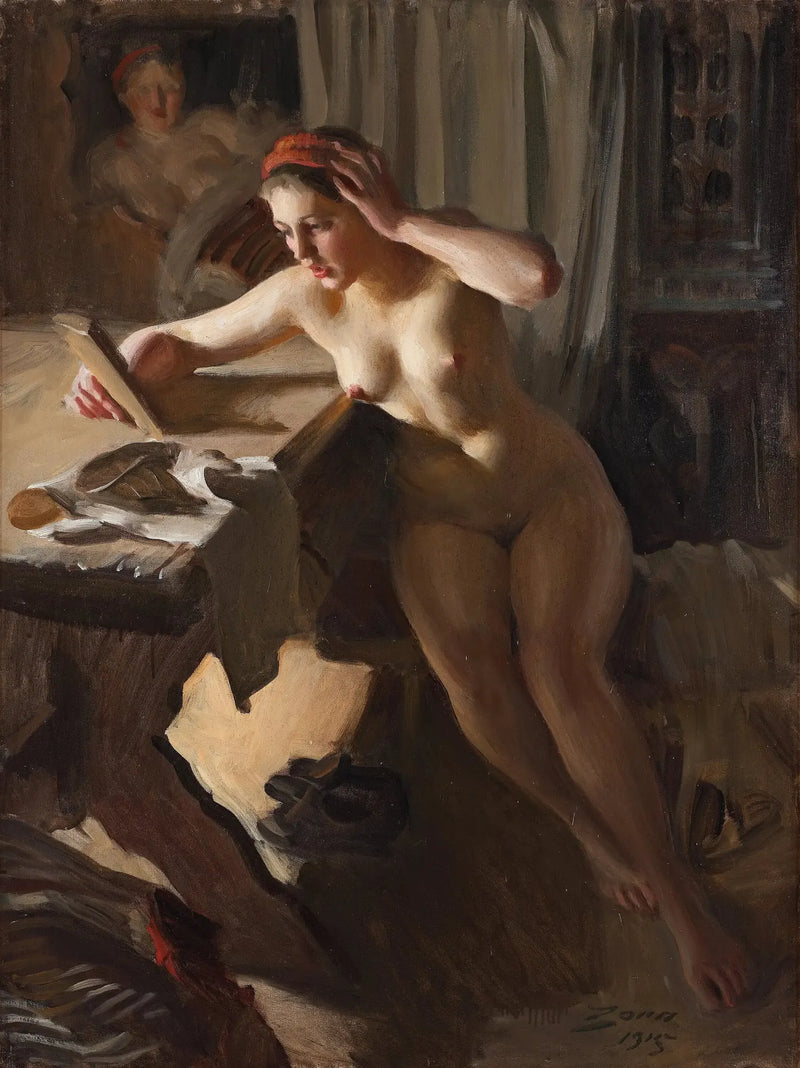 Oude spiegel - Anders Zorn

Source:
Vieux miroir - Anders Zorn