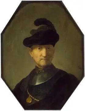 Oude soldaat - Rembrandt