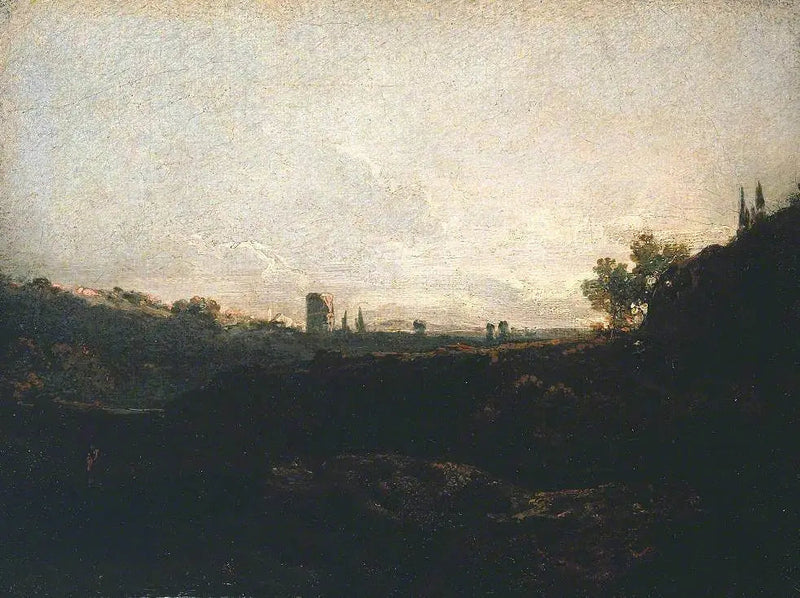 Uitzicht op een Stad - J. M. W. Turner