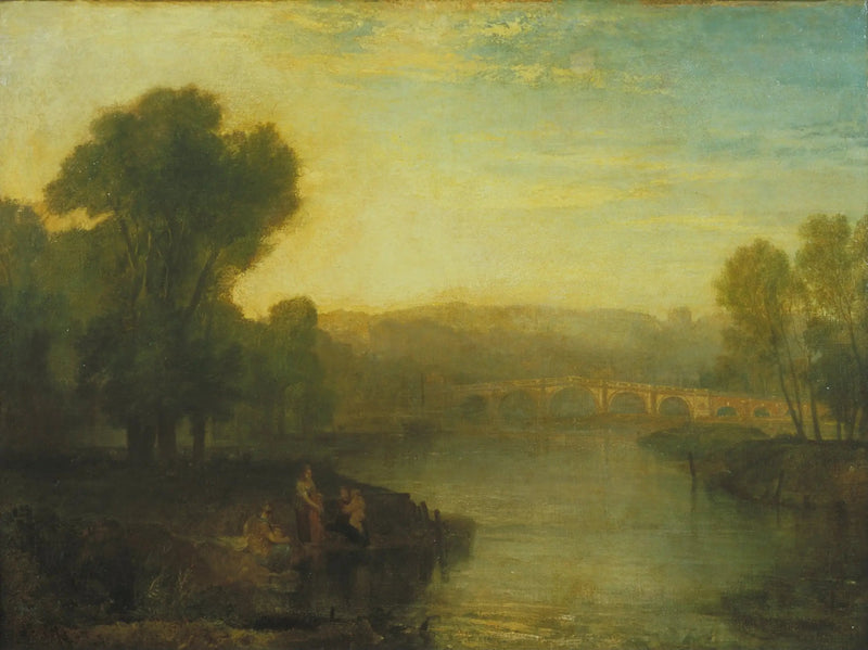 Uitzicht op Richmond Hill en Brug - J. M. W. Turner