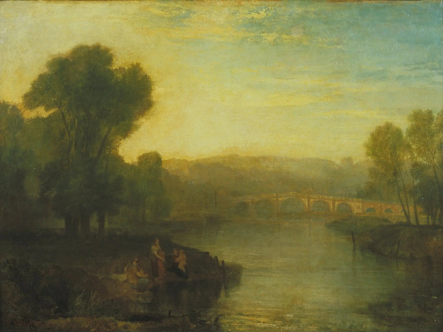 Uitzicht op Richmond Hill en Brug - J. M. W. Turner