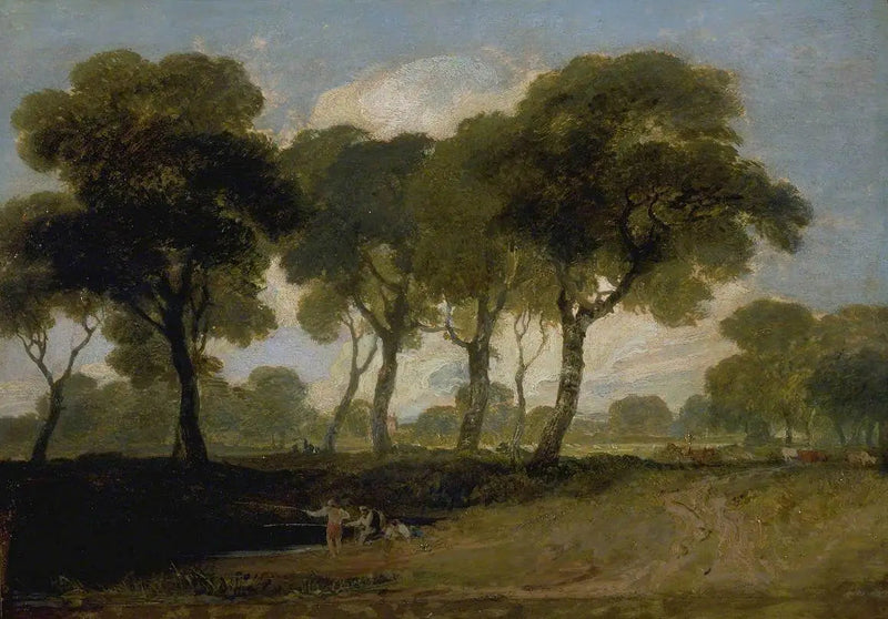 Uitzicht op Clapham Common - J. M. W. Turner
