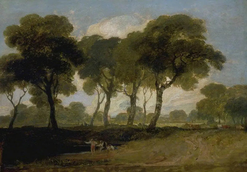 Uitzicht op Clapham Common - J. M. W. Turner