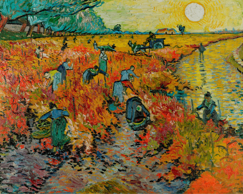 De Rode Wijnstok - Vincent van Gogh