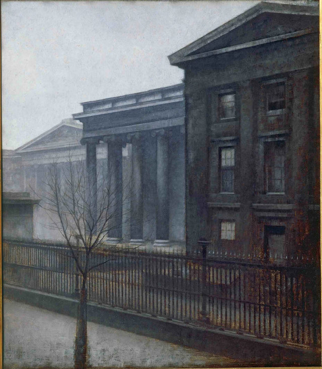 Het British Museum - Vilhelm Hammershøi