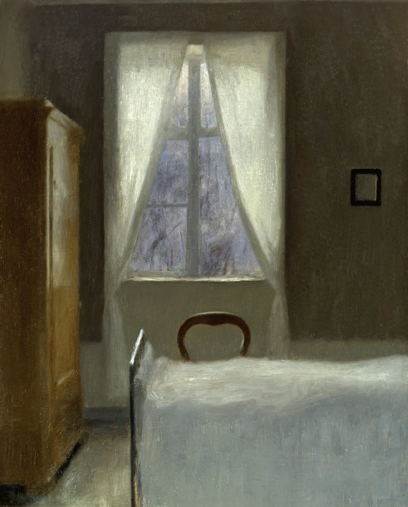 Intérieur, 1890 - Vilhelm Hammershøi