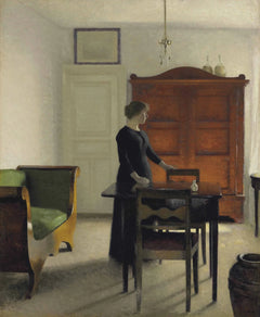 De Salon, 1897 - Vilhelm Hammershøi