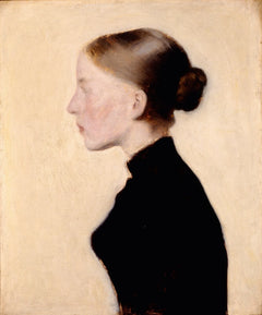 Ziek meisje - Vilhelm Hammershøi