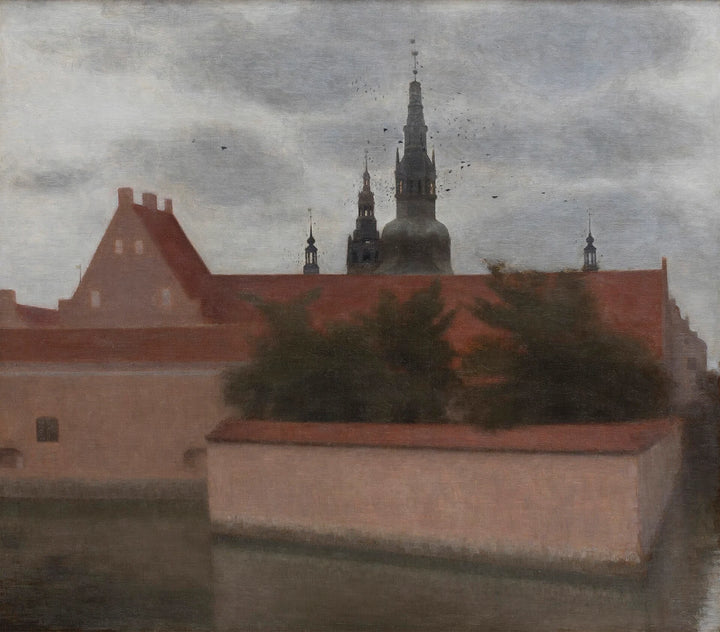 Kasteel Frederiksborg - Vilhelm Hammershøi