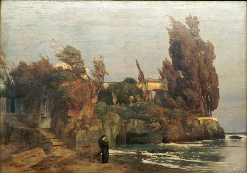 Villa aan de kust, versie II - Arnold Böcklin

Source:
Villa au bord de la mer, version II - Arnold Böcklin
