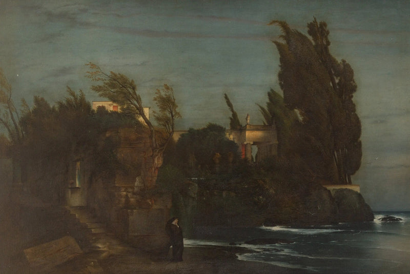 Villa aan zee - Arnold Böcklin

Source:
Villa en bord de mer - Arnold Böcklin