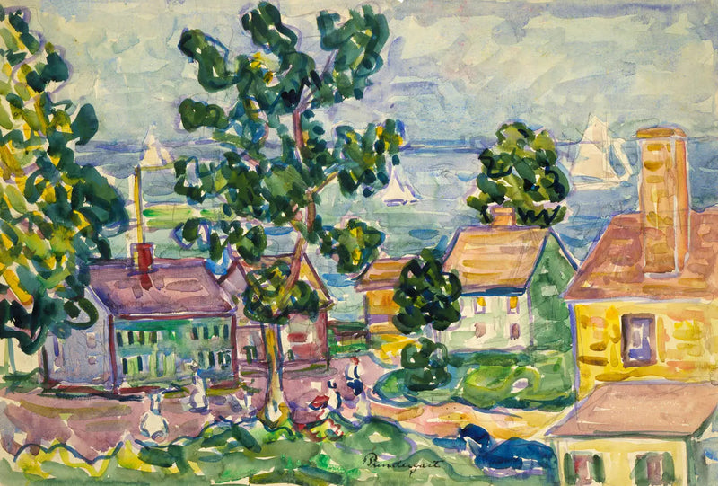Kustdorpje in New England - Maurice Prendergast

Source:
Village côtier de la Nouvelle-Angleterre - Maurice Prendergast