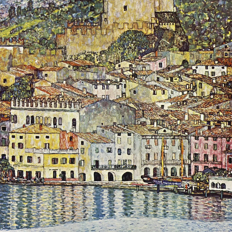 Kustdorp - Gustav Klimt