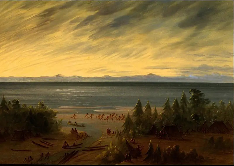 Nayas-dorp bij zonsondergang - George Catlin

Source:
Village de Nayas au coucher du soleil - George Catlin