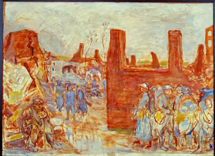 Ruïne dorp - Pierre Bonnard
