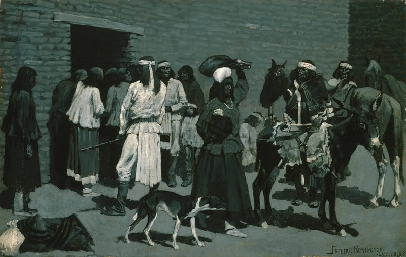 Dorp inheemse Pueblo - Frederic Remington

Source:
Village indien Pueblo - Frederic Remington