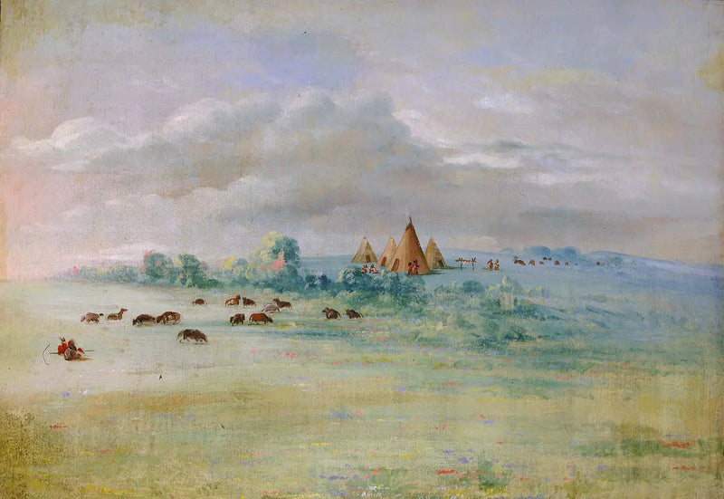 Village Sioux, Calhounmeer, nabij Fort Snelling - George Catlin

Source:
Village Sioux, lac Calhoun, près de Fort Snelling - George Catlin