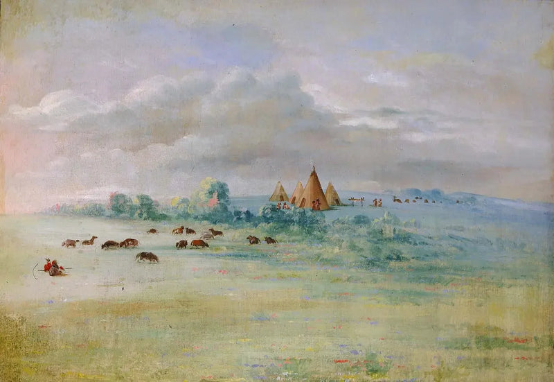 Village Sioux, Calhounmeer, nabij Fort Snelling - George Catlin

Source:
Village Sioux, lac Calhoun, près de Fort Snelling - George Catlin