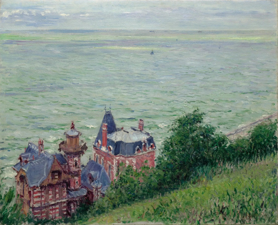 Villa's in Trouville - Gustave Caillebotte
