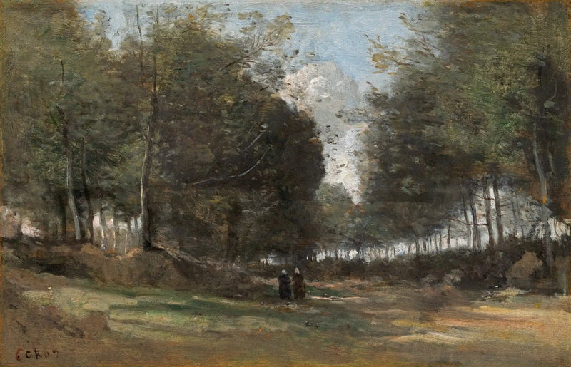 Ville d'Avray, boslaan - Jean-Baptiste Camille Corot