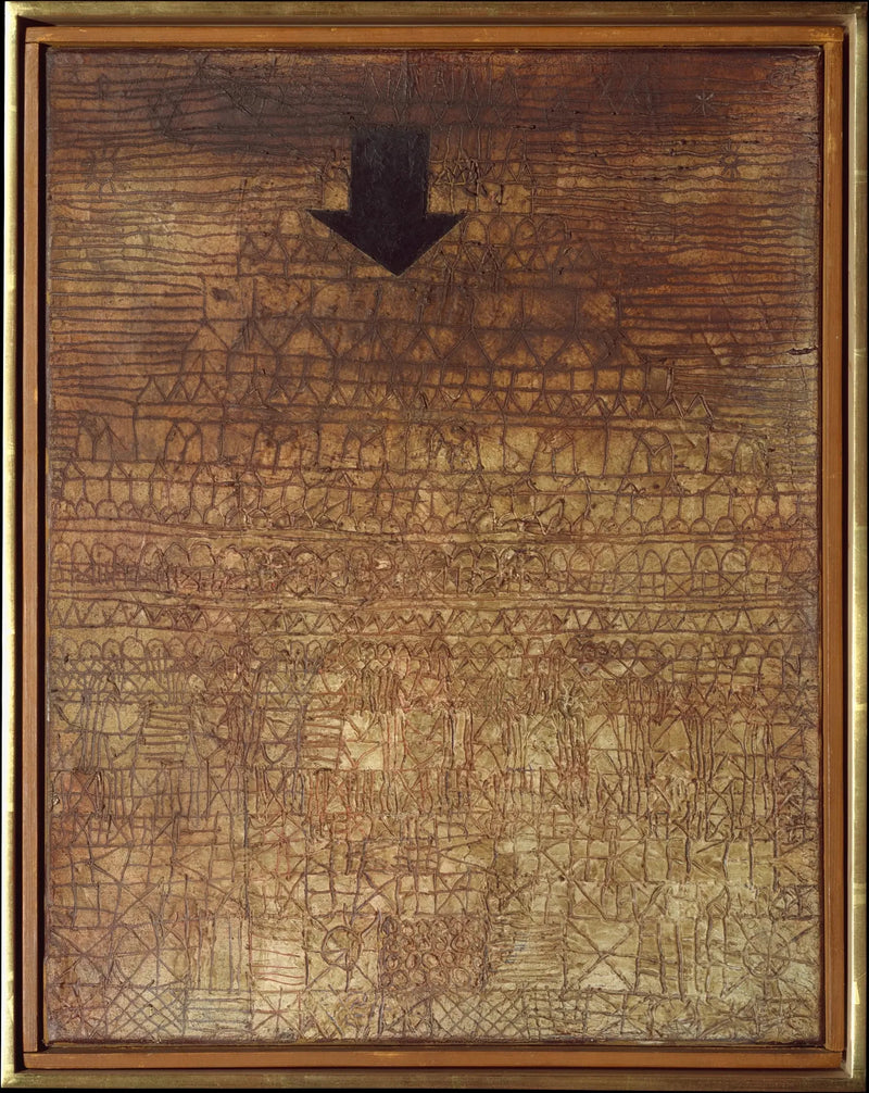 Verwoeste stad - Paul Klee