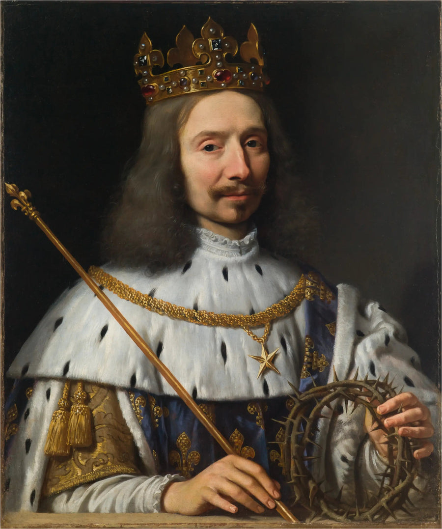 Vincent Voiture in de rol van Sint-Louis - Philippe de Champaigne