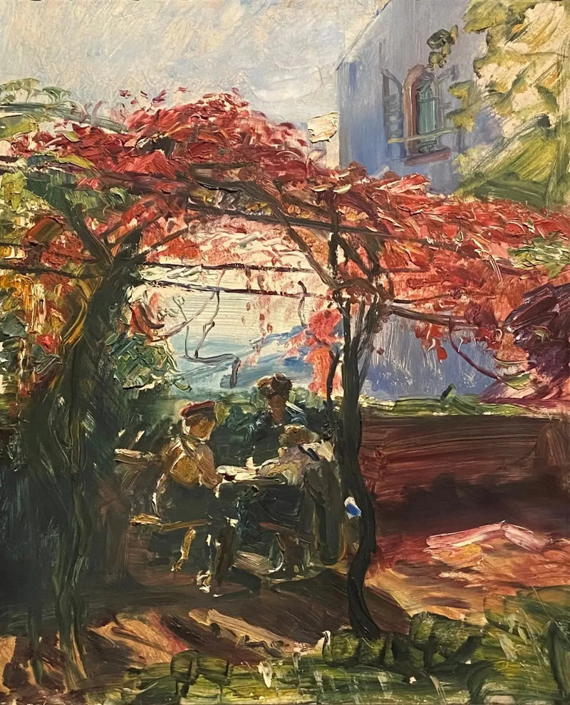 Wijnboog in Neukastel - Max Slevogt