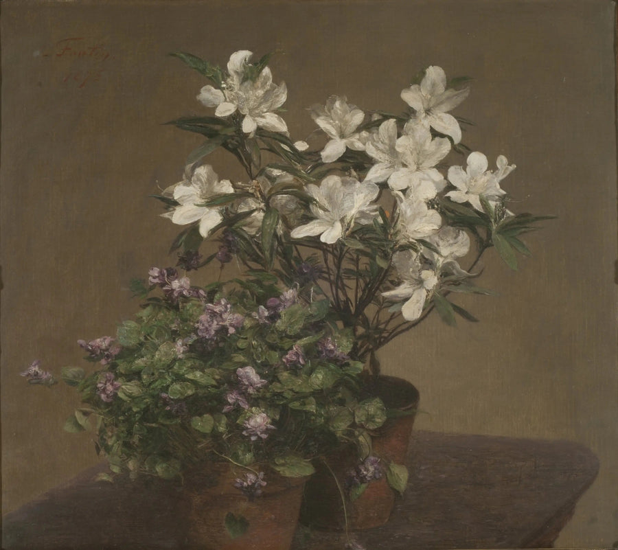 Reproductie van Henri Fantin-Latour - Bloemenstillleven in olieverf

Source:
Q27950873 - Henri Fantin-Latour