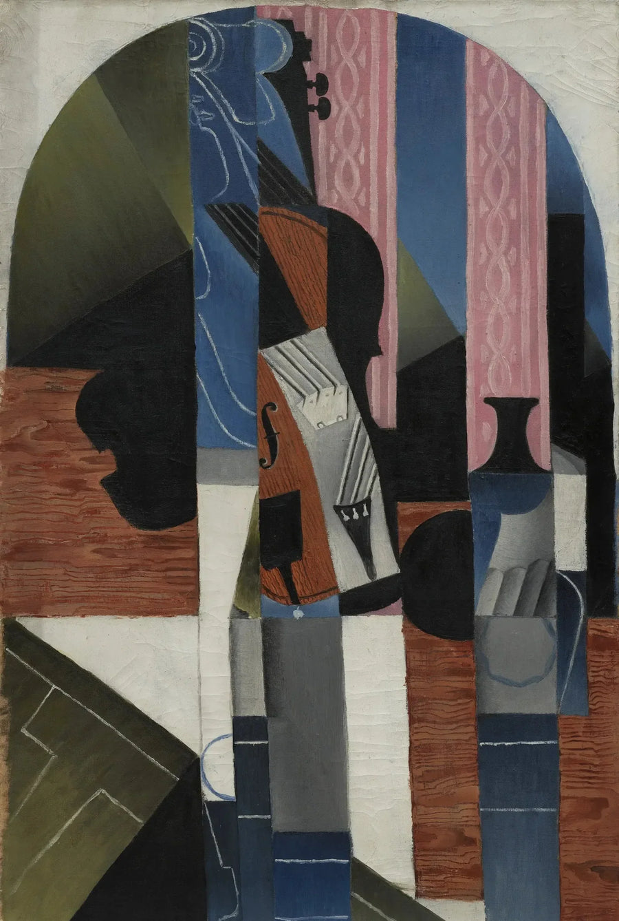 Viool en inktpot - Juan Gris