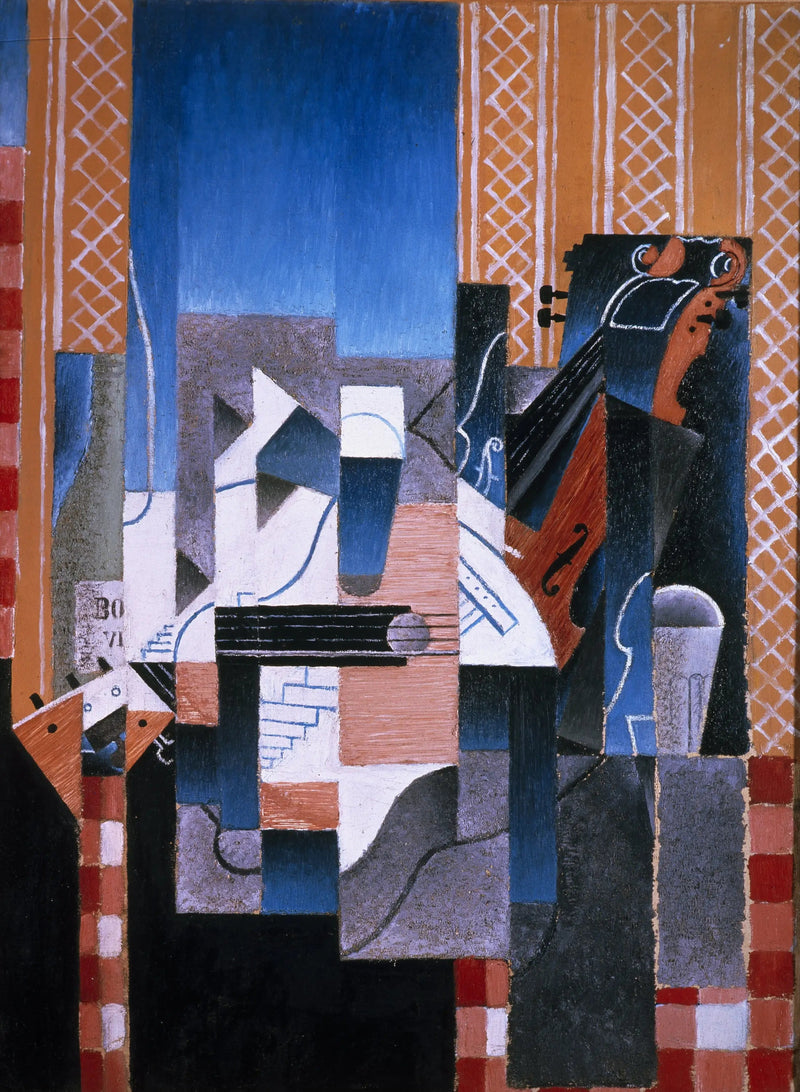 Viool en gitaar - Juan Gris