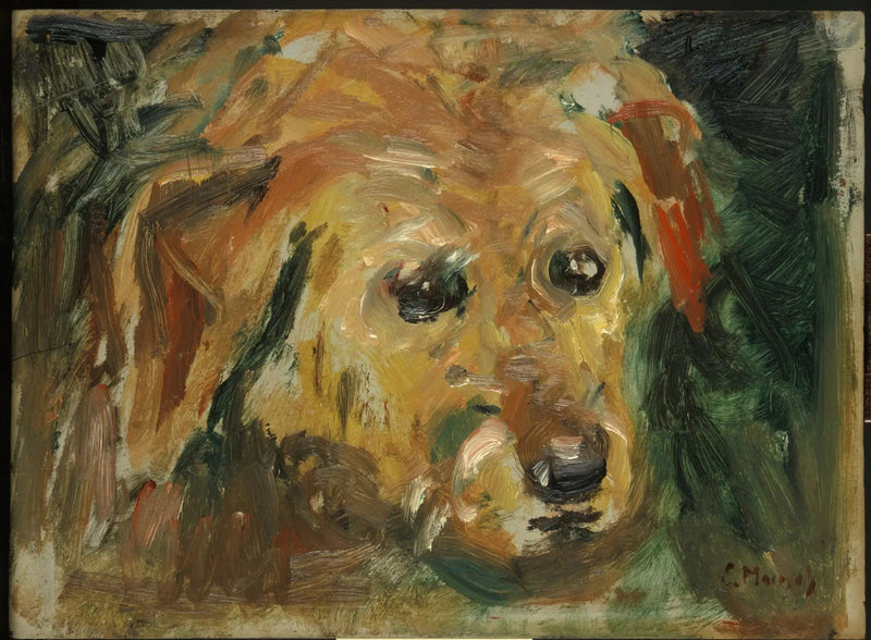 Hondenhoofd - Edvard Munch