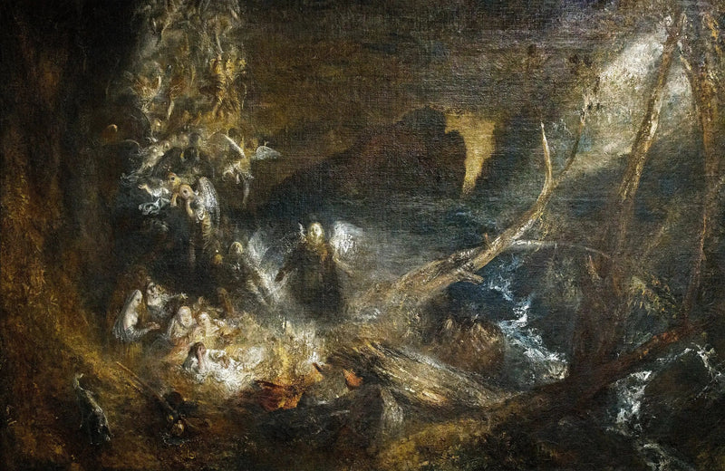 Visie van de ladder van Jacob - J. M. W. Turner