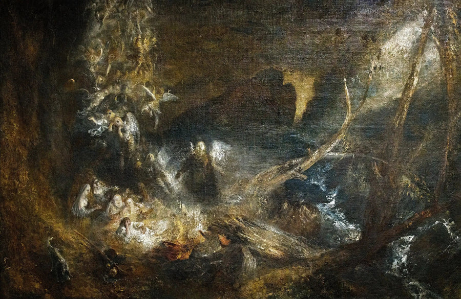 Visie van de ladder van Jacob - J. M. W. Turner