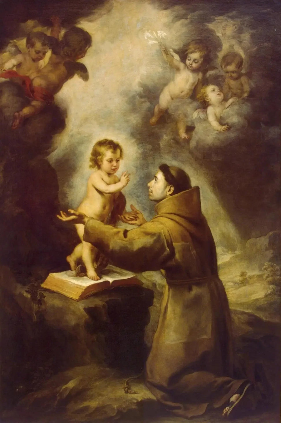 Visie van Sint-Antonius van Padua - Bartolomé Esteban Murillo

Source:
Vision de saint Antoine de Padoue - Bartolomé Esteban Murillo