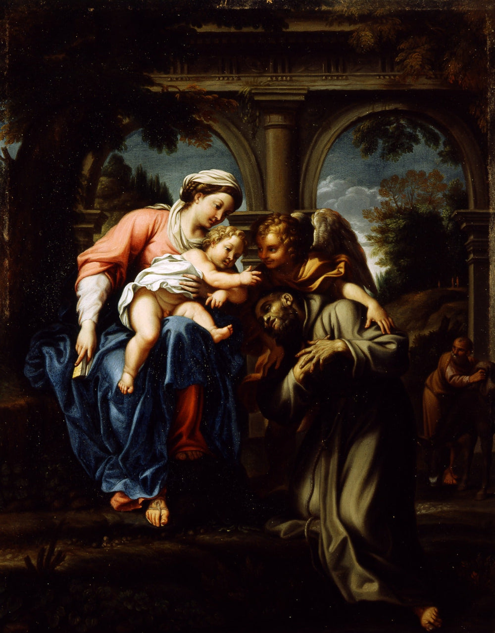 Vision de Saint François - Annibale Carracci - Alpha Reproduction