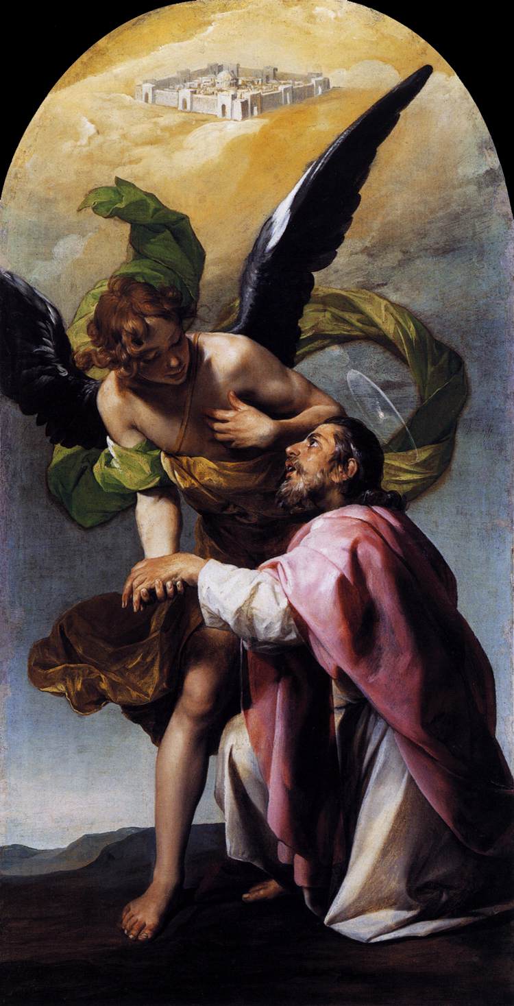 Visie van Sint-Jan - Alonso Cano