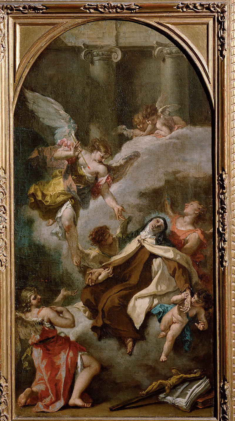 Visie van Sint-Theresia van Ávila - Sebastiano Ricci
