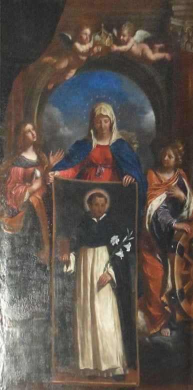 Uitzicht van Soriano - Guercino