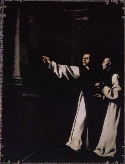 Voorzienigheid van broer Pedro de Salamanque - Francisco de Zurbarán