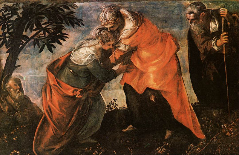 Bezoeking - Jacopo Tintoretto