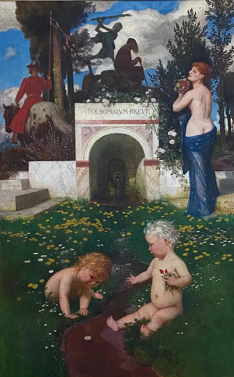 Vita somnium breve (Het leven is een korte droom) - Arnold Böcklin

Source:
Vita somnium breve (La vie un rêve court) - Arnold Böcklin