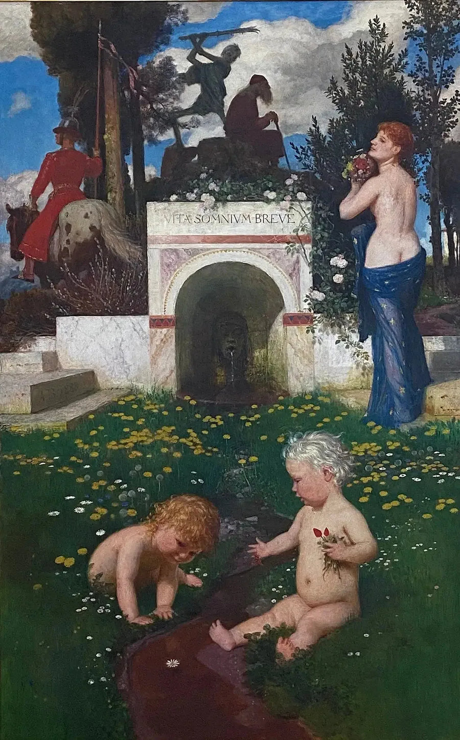 Vita somnium breve (Het leven is een korte droom) - Arnold Böcklin

Source:
Vita somnium breve (La vie un rêve court) - Arnold Böcklin