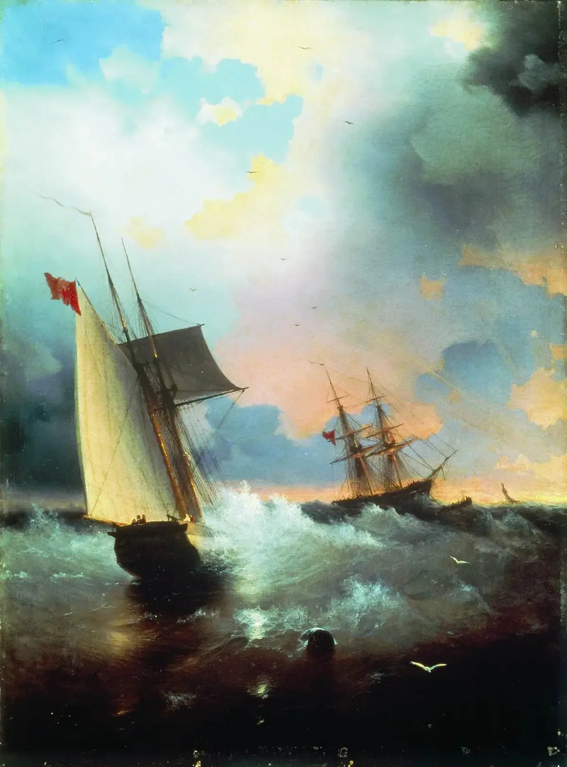 Zeilboot . - Ivan Aïvazovski

Source:
Voilier . - Ivan Aïvazovski