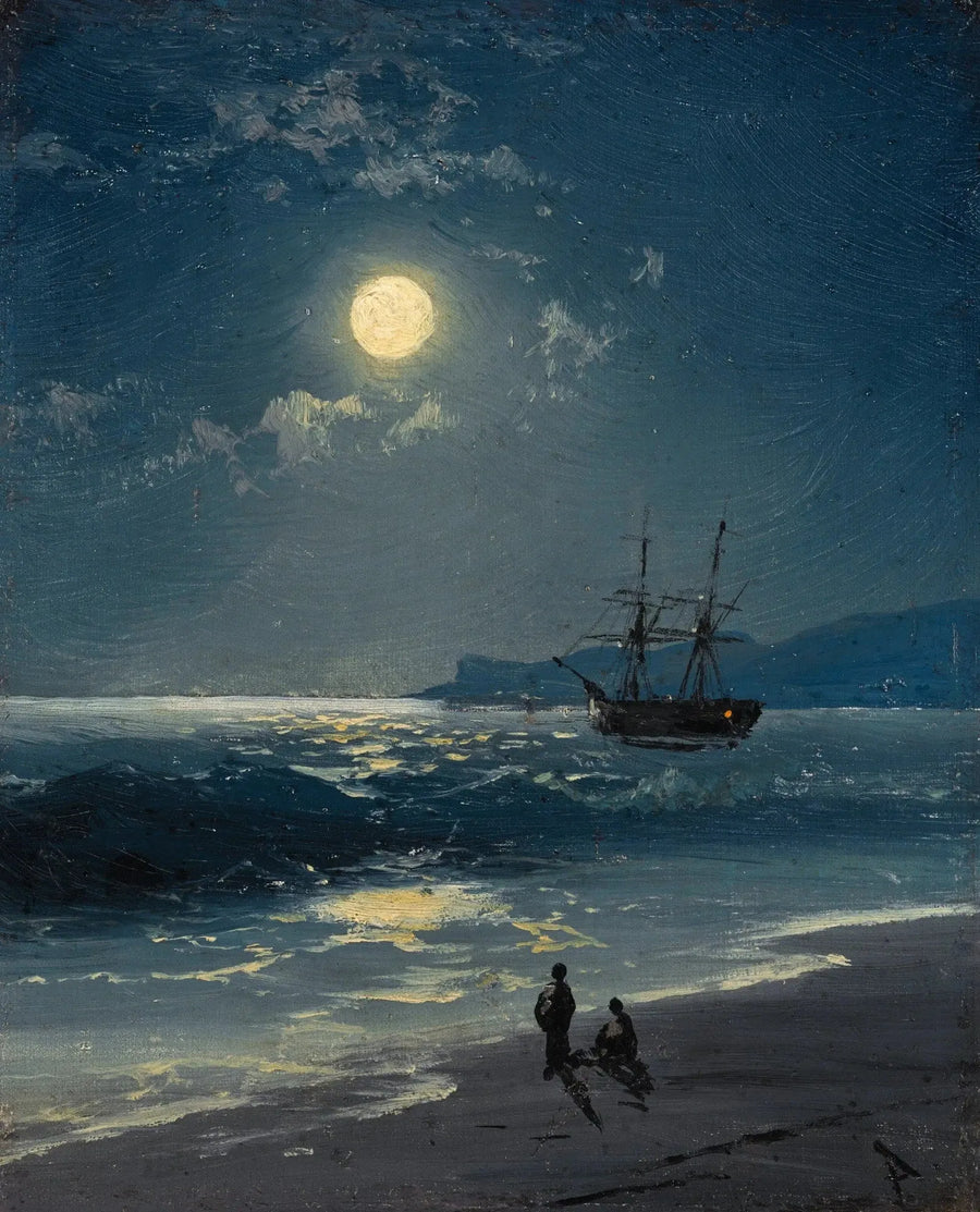 Zeilboot op een rustige zee onder het maanlicht - Ivan Aïvazovski

Source:
Voilier sur une mer calme au clair de lune - Ivan Aïvazovski