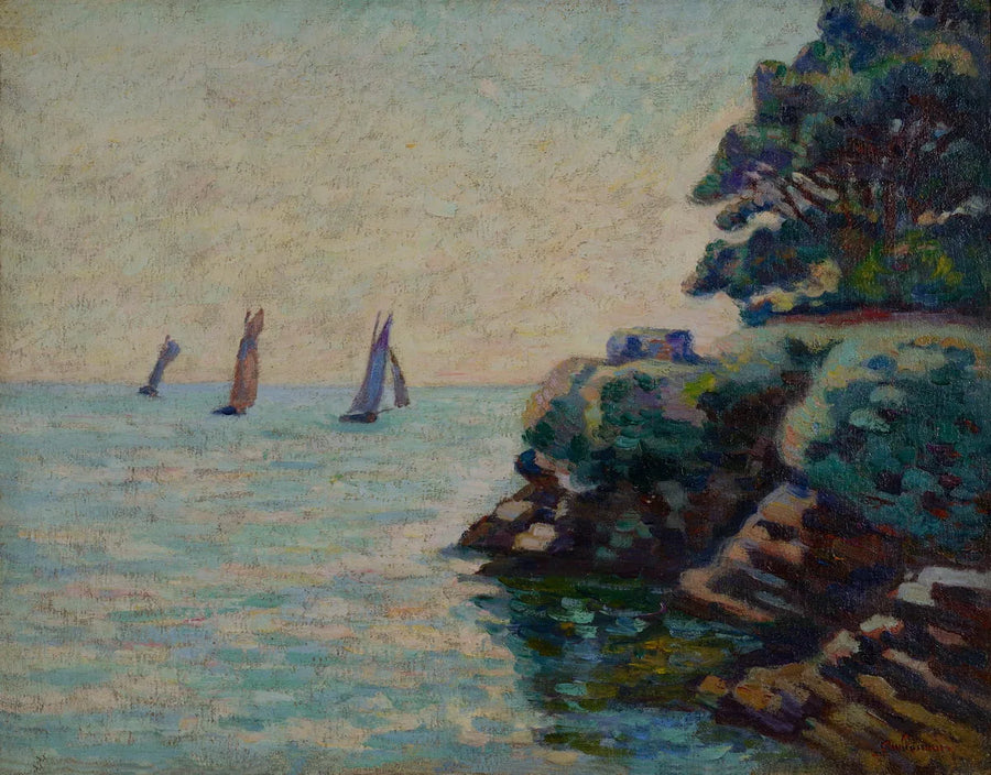 Zeilboten in Saint Palais sur Mer - Armand Guillaumin