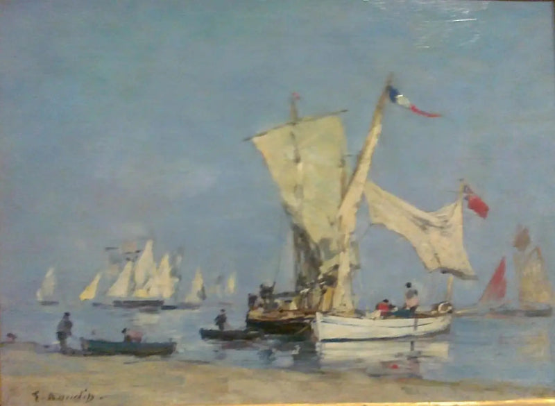 Zeilboten - Eugène Boudin