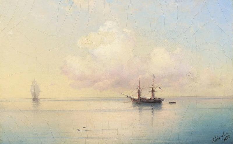 Zeilboten bij kalm weer. - Ivan Aïvazovski

Source:
Voiliers par temps calme. - Ivan Aïvazovski
