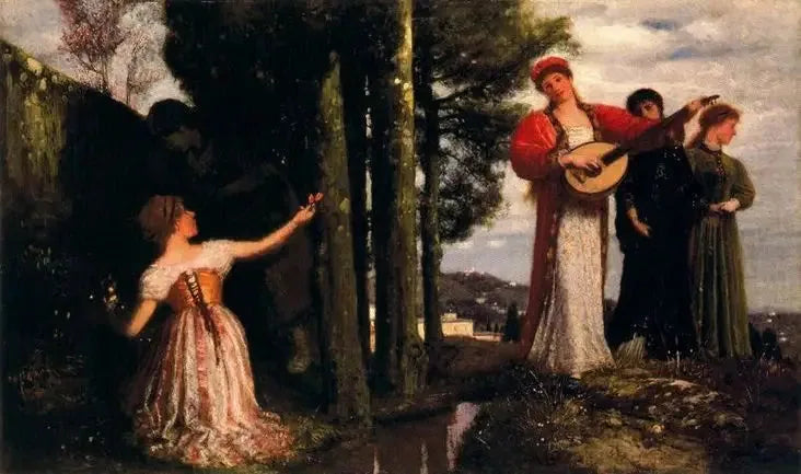 Vois! Recht vooruit naar de vlaktes - Arnold Böcklin

Source:
Vois ! Tout droit aux plaines - Arnold Böcklin