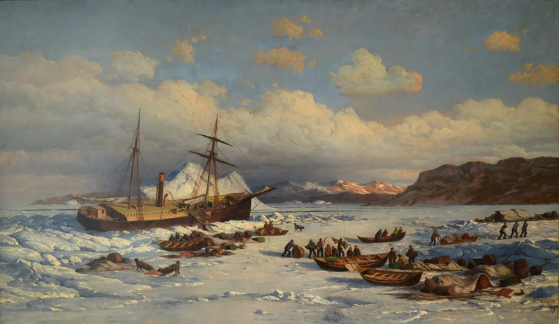 Reis van de Polaris - William Bradford

Source:
Voyage du Polaris - William Bradford